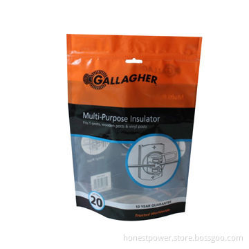Zipper Pouch with Transparent Window, Customized Logo Printings, Designs and Sizes are Accepted